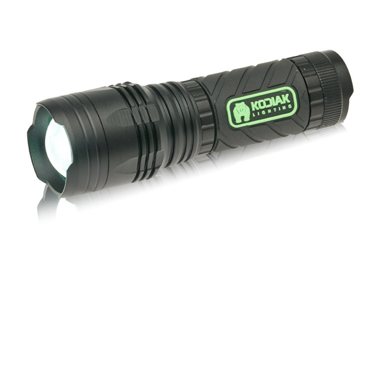 LitezAll/Kodiak Kodiak 1000 Lumen Rubber Grip Tactical Flashlight Wayfair